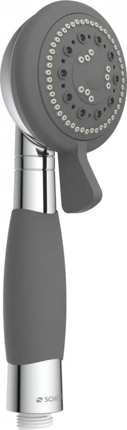 Schütte 60971 - Handbrause VITAL glänzender Chrom/grau