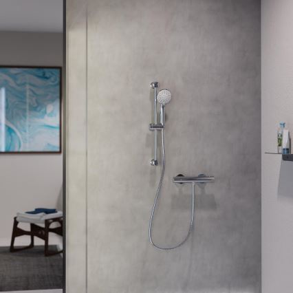 Schütte 64830 - Duschgarnitur NAPOLI, glänzender Chrom