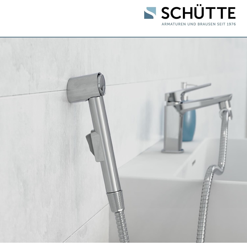 Schütte 78016 - Handbrause für Waschtisch, glänzender Chrom