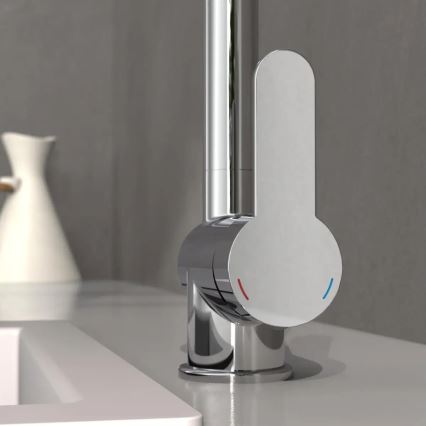 Schütte 79700 - Spültischarmatur mit ausziehbarer Brause LONDON, hochglanzverchromt