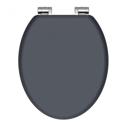 Schütte 80104 - WC-Sitz SPIRIT Anthrazit SoftClose MDF-Holz