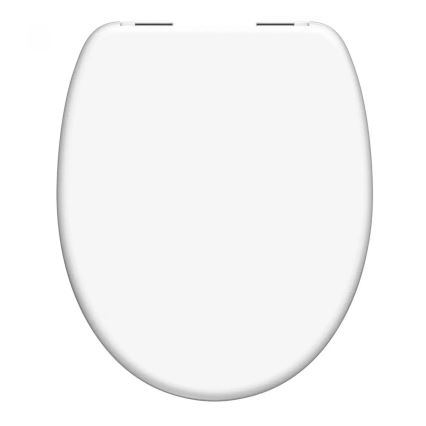Schütte 82100-A - WC-Sitz WHITE, SoftClose, Duroplast