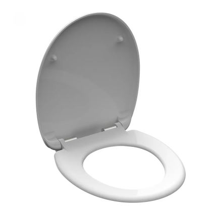 Schütte 82100-A - WC-Sitz WHITE, SoftClose, Duroplast