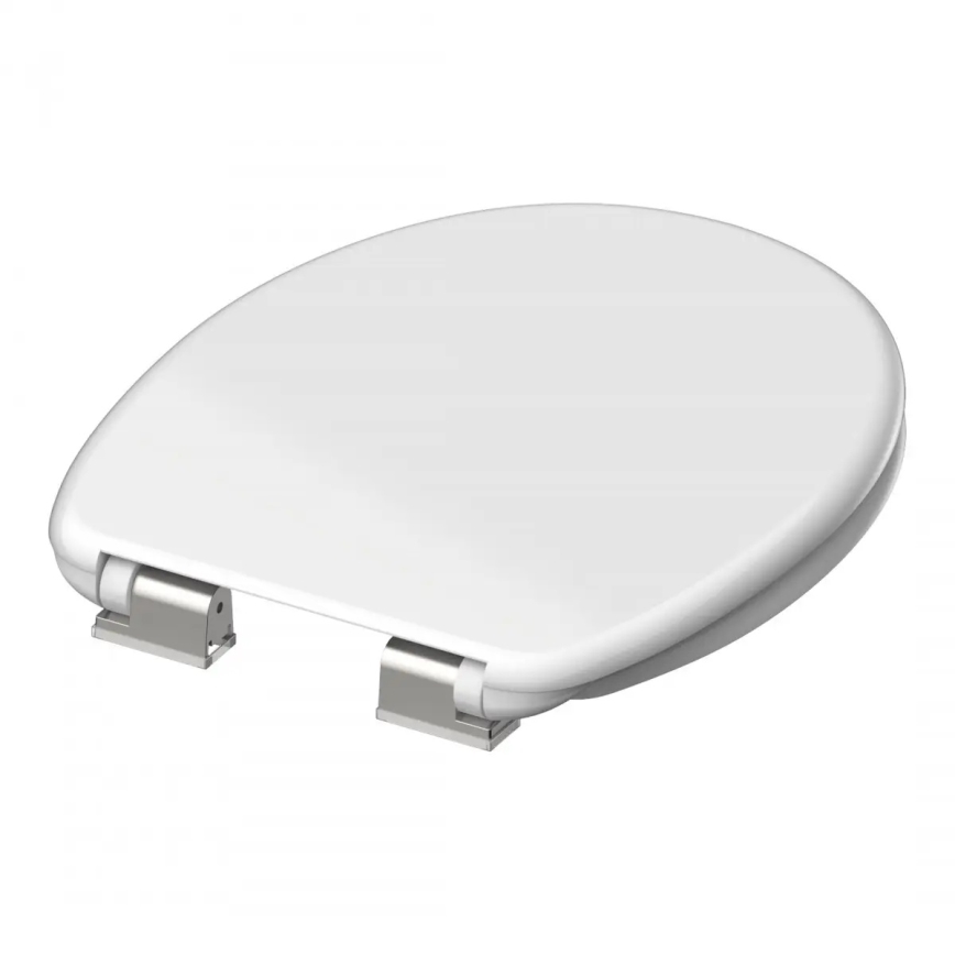 Schütte 82100-A - WC-Sitz WHITE, SoftClose, Duroplast