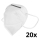Schutzausrüstung - Atemschutzmaske FFP2 NR (KN95) CE - DEKRA-Test 20 Stück