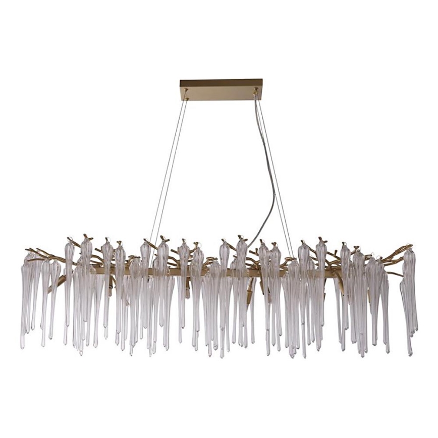 Searchlight - Hängeleuchte an Kabel HERITAGE 10xG9/33W/230V