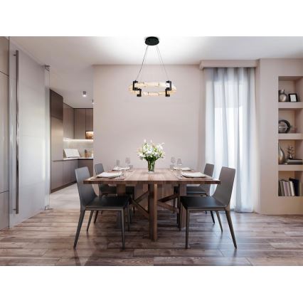 Searchlight - LED-Pendelleuchte an Kabel MOONBEAM LED/29W/230V