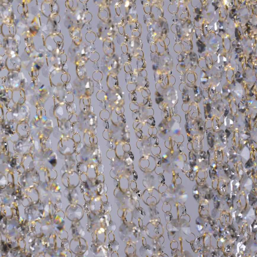 Searchlight - Aufgesetzte Deckenleuchte SWOOP 5xGU10/50W/230V