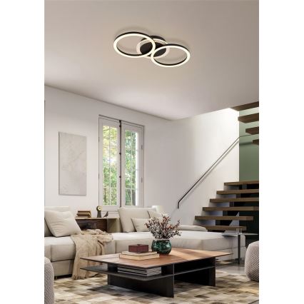 Searchlight - Dimmbare LED-Deckenleuchte CONTOUR LED/24W/230V 3000K