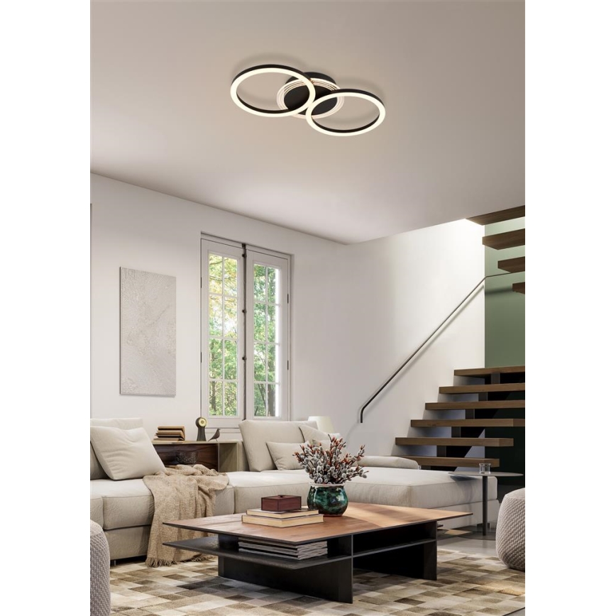 Searchlight - Dimmbare LED-Deckenleuchte CONTOUR LED/24W/230V 3000K