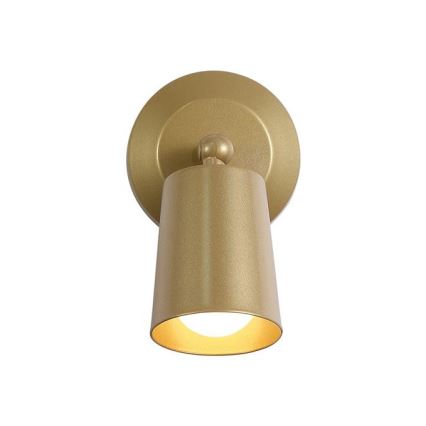 Searchlight - Dimmbare, wiederaufladbare LED-Wandleuchte CONE LED/1,5W/5V, Gold