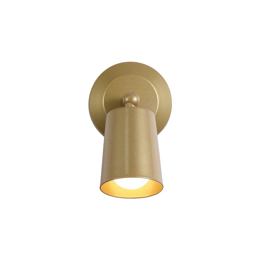 Searchlight - Dimmbare, wiederaufladbare LED-Wandleuchte CONE LED/1,5W/5V, Gold