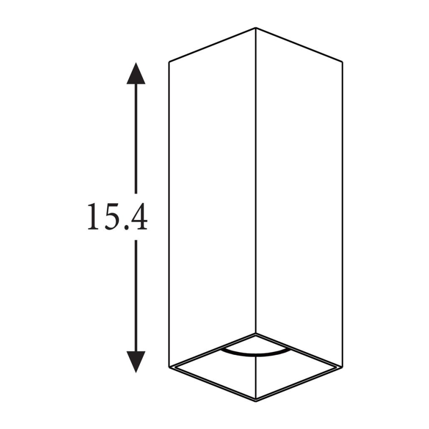 Searchlight - Wandleuchte DON 2xGU10/10W/230V braun