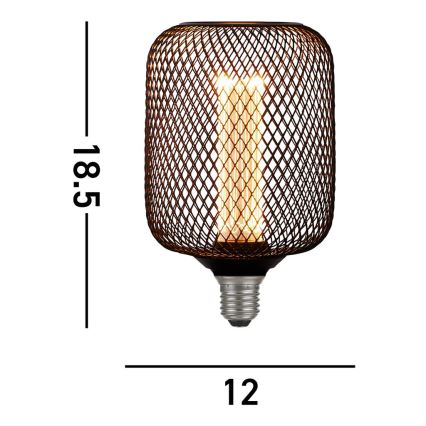 Searchlight - Dimmbares LED-Dekor-Leuchtmittel WIRE MESH E27/4,5W/230V 2700K