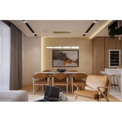 Searchlight - LED-Pendelleuchte an Stahlseil MOD LED/26W/230V