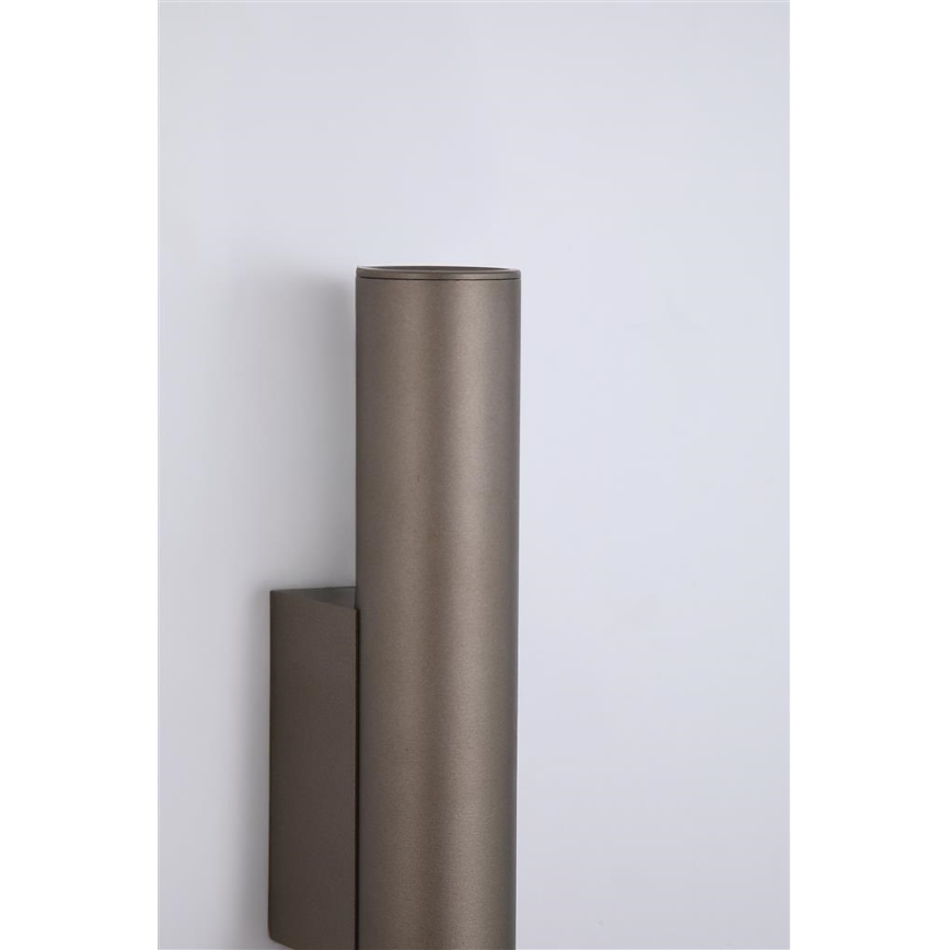 Searchlight - Wandleuchte BEACON 2xGU10/10W/230V braun