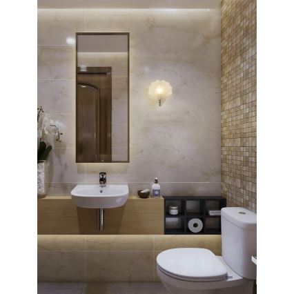 Searchlight - Wandleuchte SHELL 1xG9/7W/230V weiß