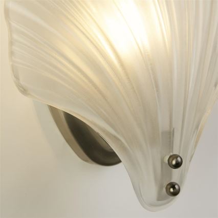 Searchlight - Wandleuchte SHELL 1xG9/7W/230V weiß