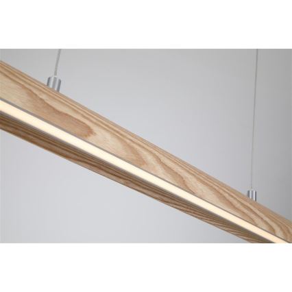 Searchlight - Dimmbare LED-Pendelleuchte mit Seilaufhängung KENZIE LED/29W/230V 2700/3000/4000K