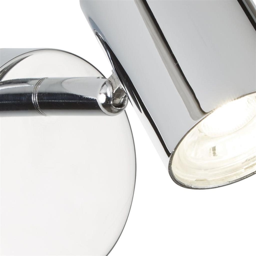 Searchlight - LED-Wandstrahler ROLLO 1xLED/4W/230V glänzendes Chrom