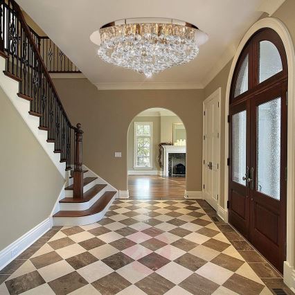 Searchlight - Deckenleuchte HANNA 8xG9/33W/230V