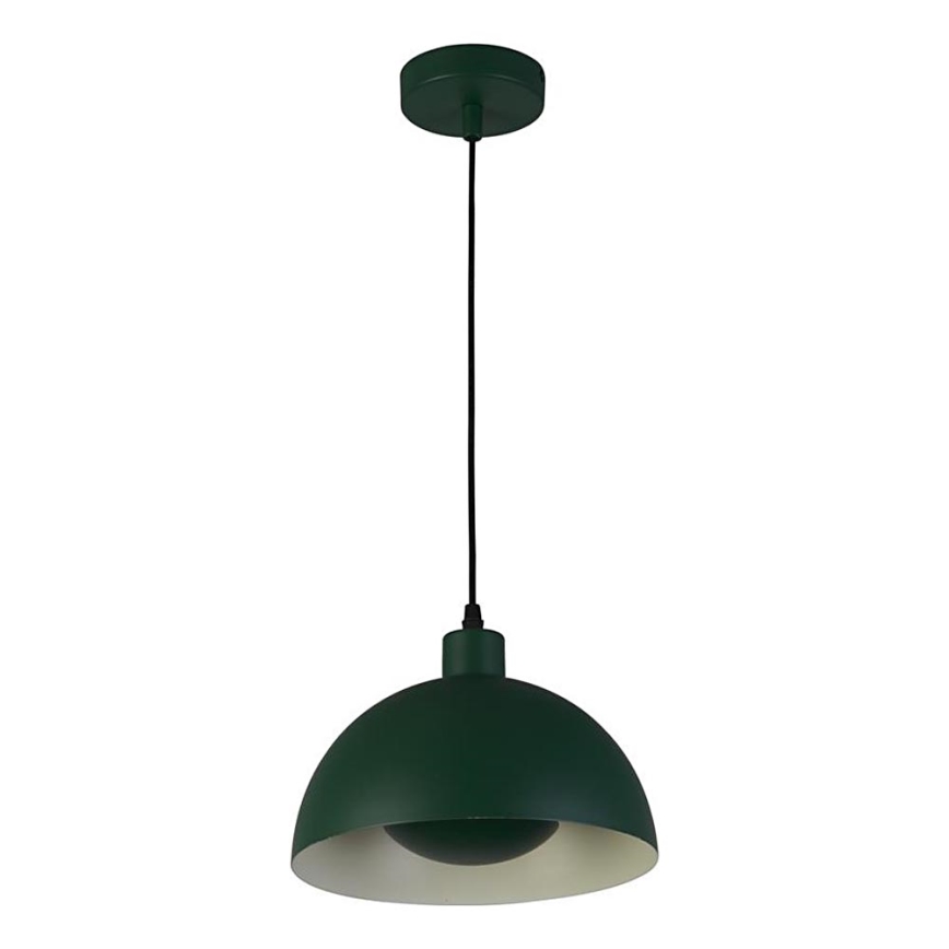 Searchlight - Hängeleuchte mit Kabel MARS 1xE27/60W/230V Ø 40 cm grün