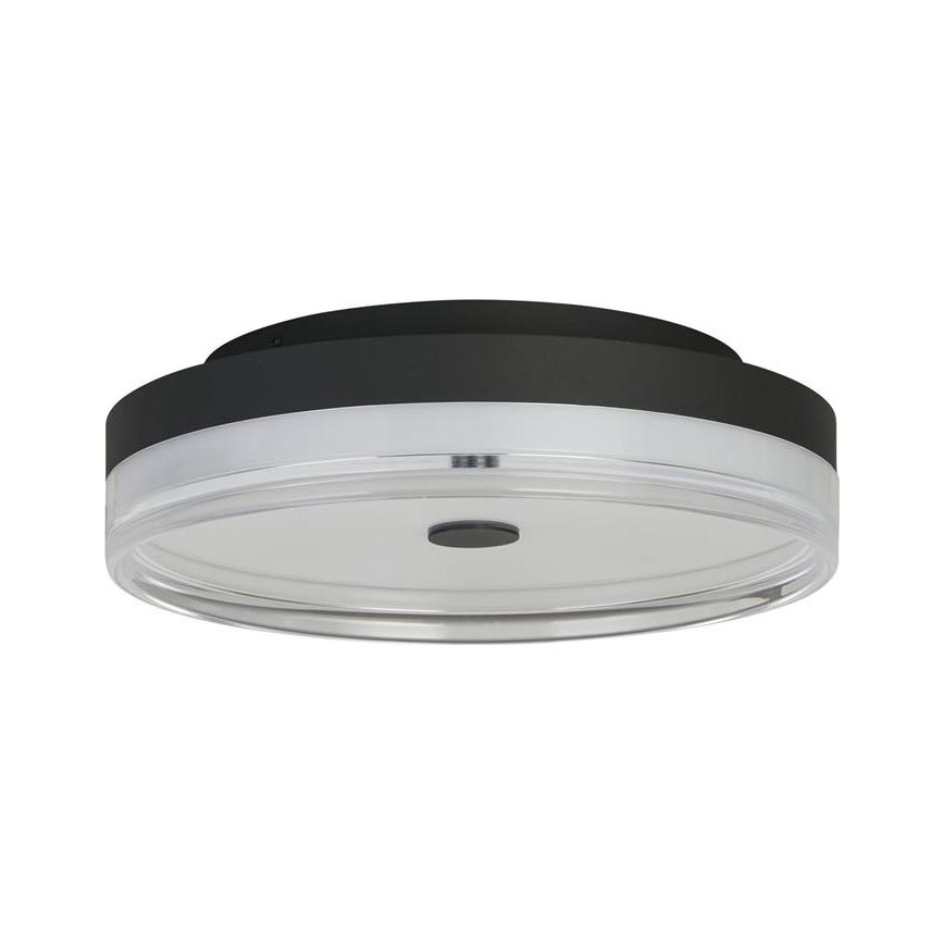 Searchlight - LED-Deckenleuchte CYPRUS LED/21W/230V Ø 30 cm schwarz