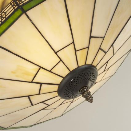 Searchlight - Tiffany Deckenleuchte NEW YORK 2xE14/40W/230V