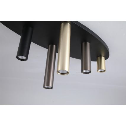 Searchlight - Deckenleuchte TUBES 6xGU10/10W/230V 80x30 cm