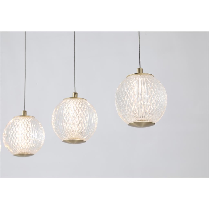 Searchlight - LED-Pendelleuchte mit Seil ALLURE 5xLED/4,2W/230V