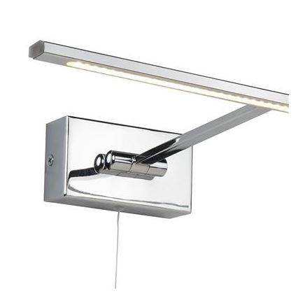 Searchlight - LED-Bilderleuchte LED/7,7W/230V glänzendes Chrom
