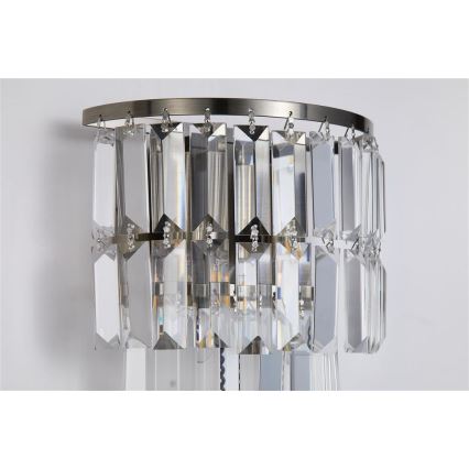 Searchlight - Badezimmer-Wandleuchte EMPIRE 2xE14/7W/230V IP44