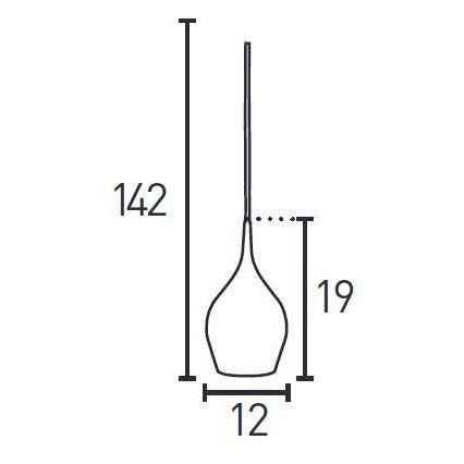 Searchlight - Hängeleuchte VIBRANT 1xE14/60W/230V metallisch rosa