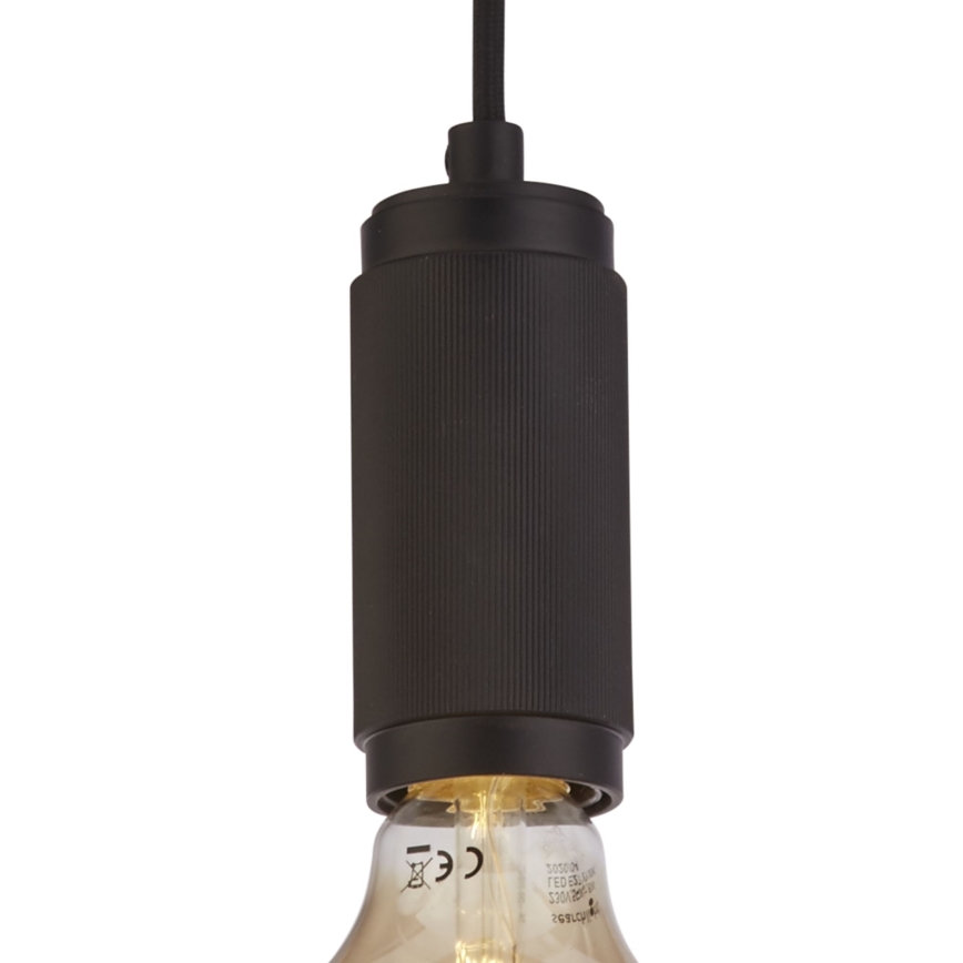 Searchlight - Pendelleuchte SUSPENSION 1xE27/60W/230V, schwarz