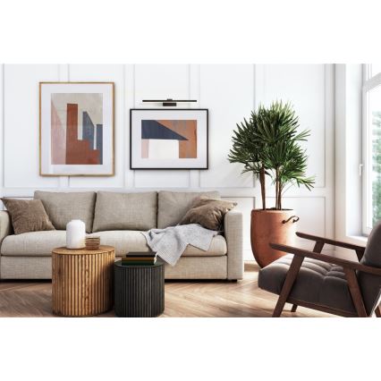 Searchlight - LED Bildleuchte RHODES LED/13,3W/230V schwarz