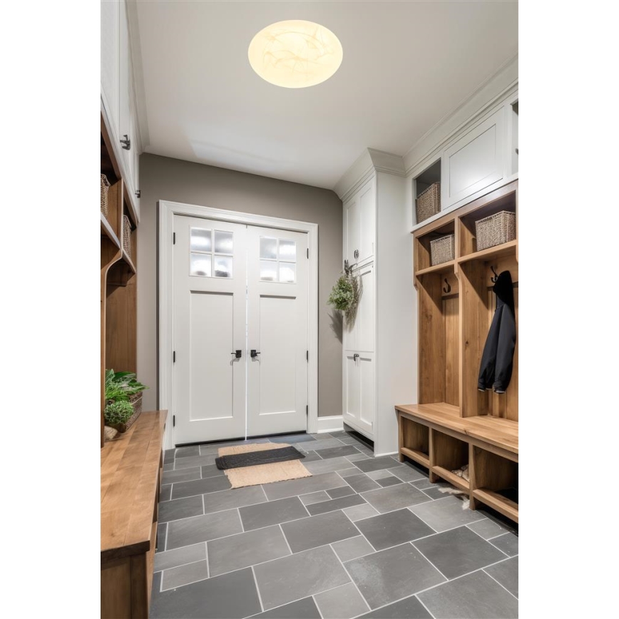 Searchlight - Dimmbare LED-Deckenleuchte CLOUDS LED/24W/230V 2700/3200/4000K Ø 38,5 cm