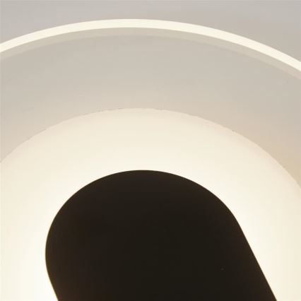 Searchlight - LED-Wandleuchte TARGET LED/7W/230V schwarz