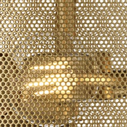 Searchlight - Deckenleuchte FISHNET 3xE27/60W/230V gold