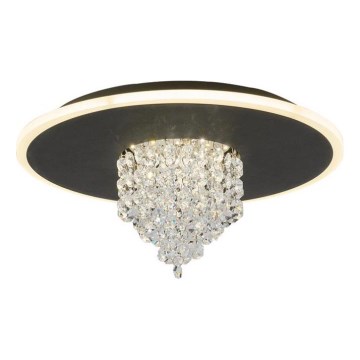 Searchlight - dimmbare LED-Deckenleuchte DELUGE LED/20W/230V Ø 31,5 cm schwarz