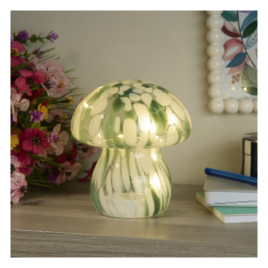 Searchlight - LED-Tischlampe AMELIA LED/0,2W/230V grün