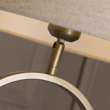 Searchlight - Tischleuchte MODISH 1xE27/60W/230V cremefarben