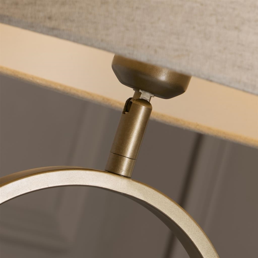 Searchlight - Tischleuchte MODISH 1xE27/60W/230V cremefarben