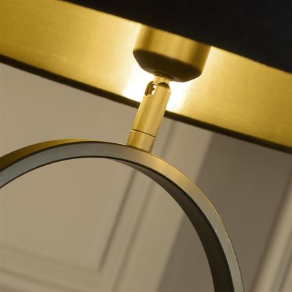 Searchlight - Stehleuchte MODISH 1xE27/60W/230V schwarz