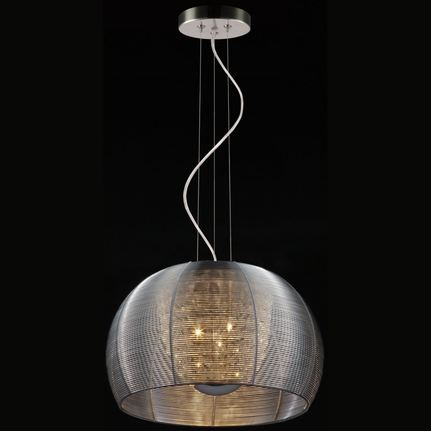 Searchlight - Hängeleuchte 3xE14/40W/230V d 35 cm rauchig