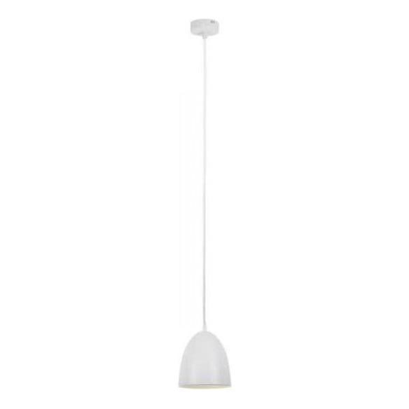 Searchlight - Hängeleuchte METAL 1xE27/60W/230V d 28 cm weiß