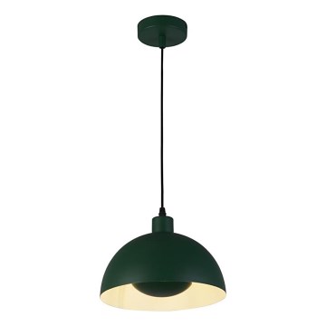 Searchlight - Hängeleuchte mit Kabel MARS 1xE27/60W/230V Ø 40 cm grün