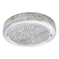 Searchlight - LED-Deckenleuchte FLUSH LED/24W/230V d 40 cm Chrom