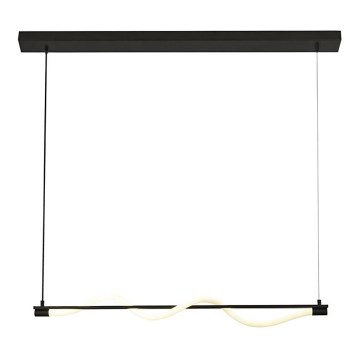 Searchlight - LED Kronleuchter an Kabel SERPENT LED/15W/230V schwarz