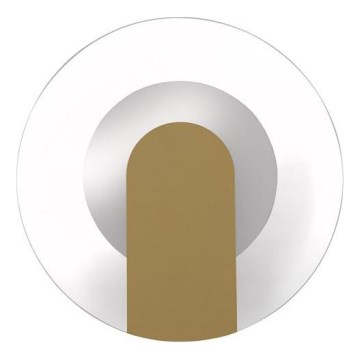 Searchlight - LED-Wandleuchte TARGET LED/7W/230V, goldfarben