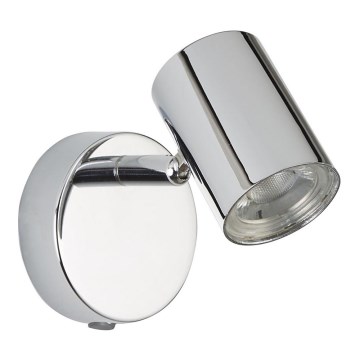 Searchlight - LED-Wandstrahler ROLLO 1xLED/4W/230V glänzendes Chrom